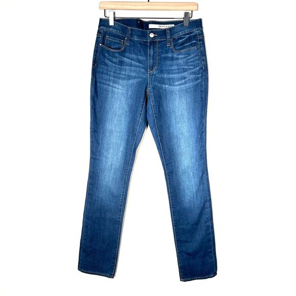 DKNY dark Wash mid rise skinny leg jeans size 32 B177 - Picture 1 of 5